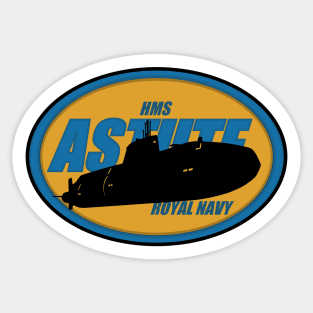HMS Astute Royal Navy Sticker